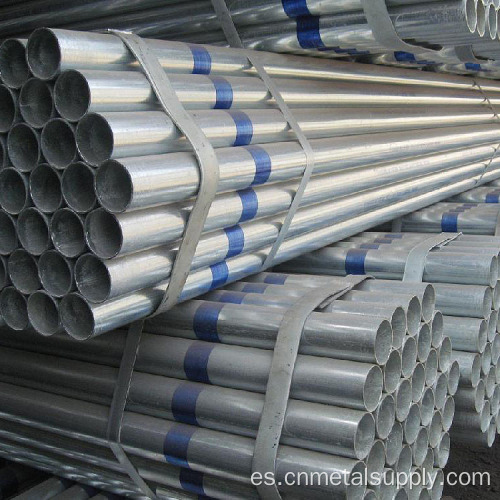 Tubo de acero galvanizado ASTM A53 Hot Dip Hot Dip